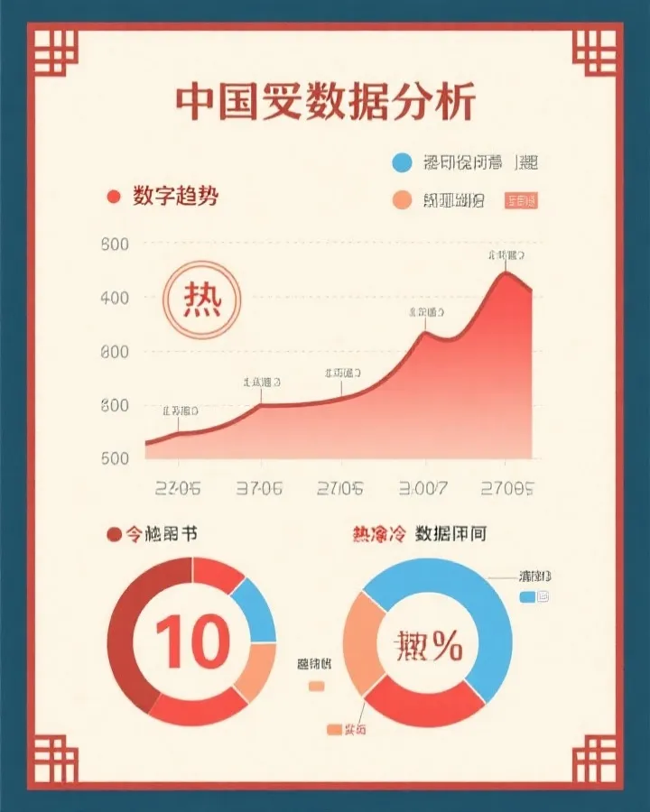 数据术语与趋势阅读示意图